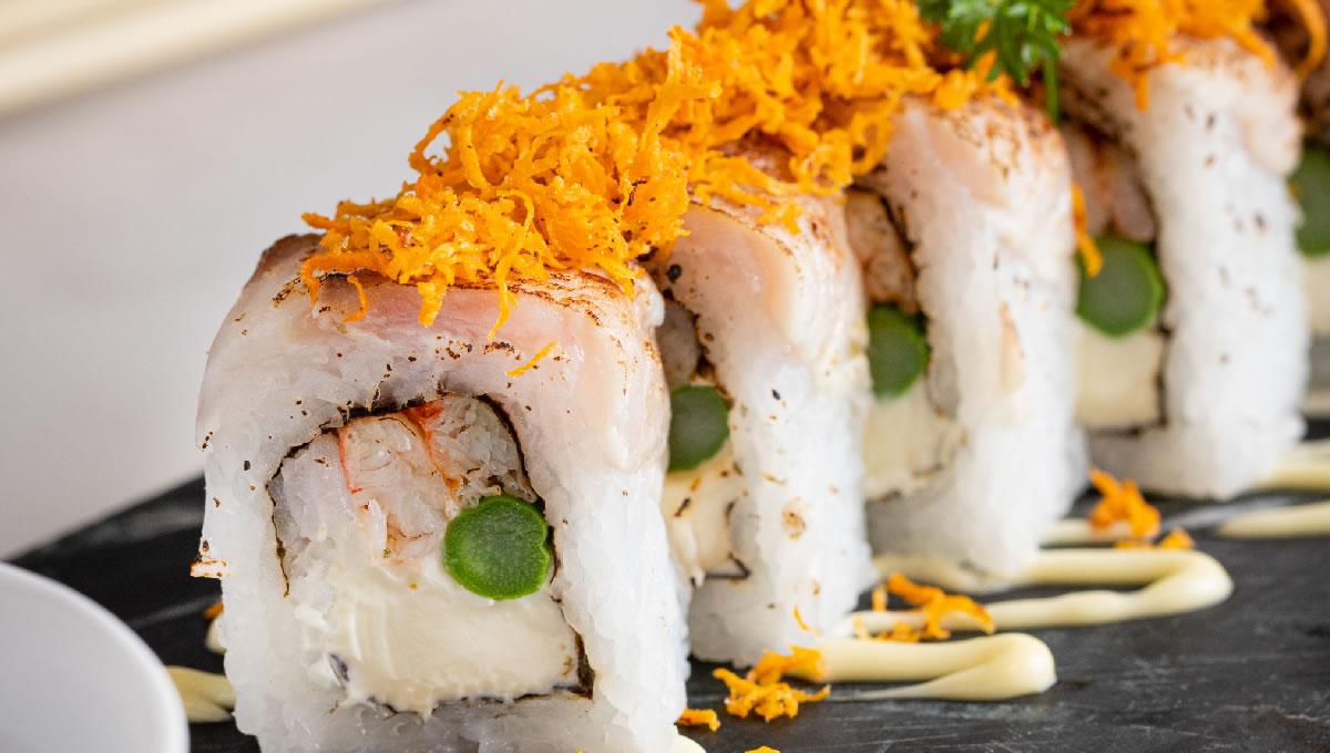 ROLL DE CENTOLLA Y PESCA BLANCA